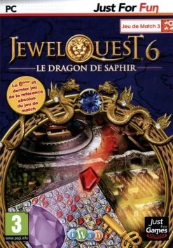 Nouveau 🎁 Jewel Quest 6 : Le Dragon De Saphir ✔️