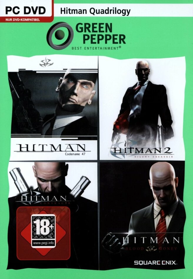 Meilleure vente 🎉 Hitman Quadrilogy - Green Pepper 🌟 1 Meilleure vente 🎉 Hitman Quadrilogy - Green Pepper 🌟