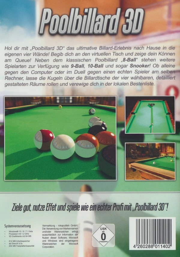 Acheter 🎉 SimTek - 3D Pool 🛒 2 Acheter 🎉 SimTek - 3D Pool 🛒 – Image 2