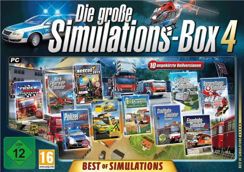 Bon marché 🧨 Die Große Simulations-Box 4 😀 1 Bon marché 🧨 Die Große Simulations-Box 4 😀
