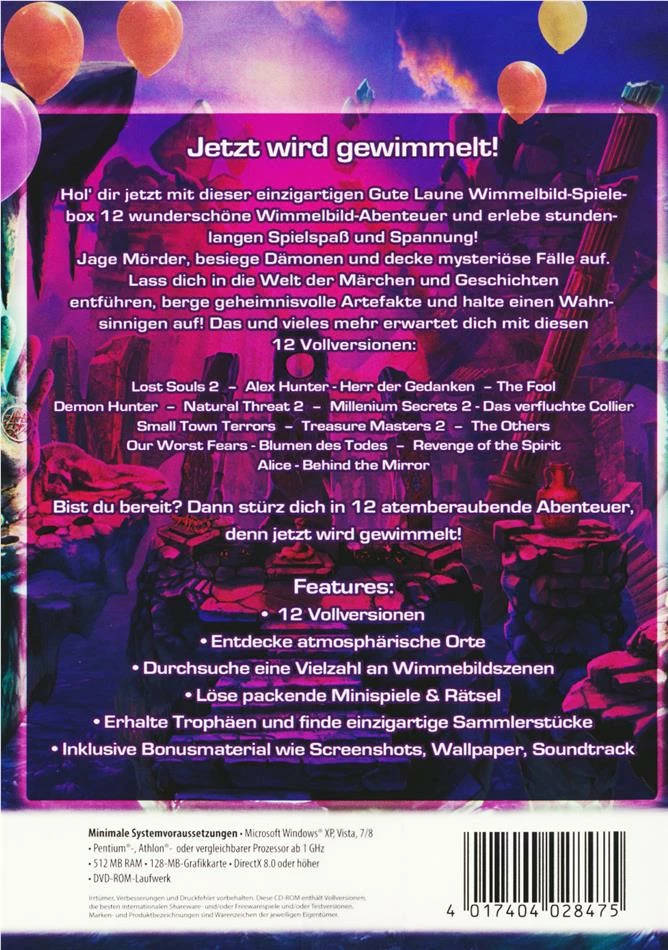 Vente flash 🎁 Gute Laune Wimmelbild-Spielebox 👍 2 Vente flash 🎁 Gute Laune Wimmelbild-Spielebox 👍 – Image 2