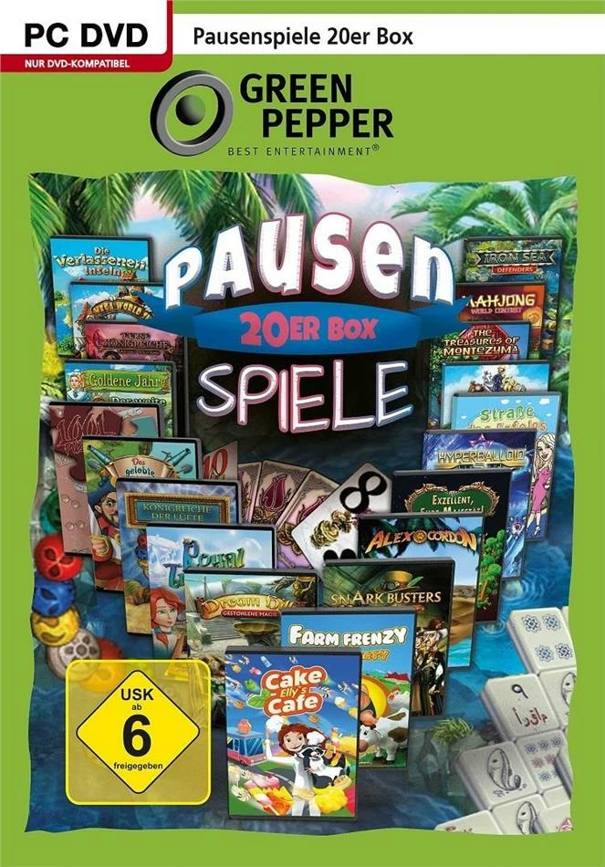 Promo 😀 Green Pepper - Pausenspiele 😍 1 Promo 😀 Green Pepper - Pausenspiele 😍