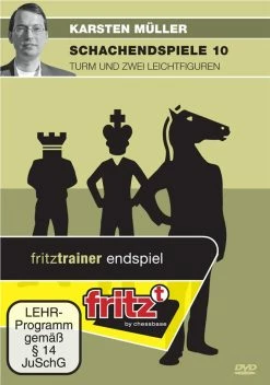 Meilleur prix ❤️ Schachendspiele 10 - Karsten Müller - Turm Und 2 Leichtfiguren 🥰