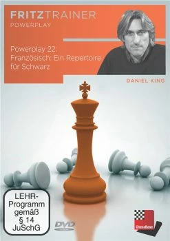 Meilleure affaire 🔥 Daniel King: Power Play 22 - Französisch - Ein Repertoire Für Schwarz 🎁