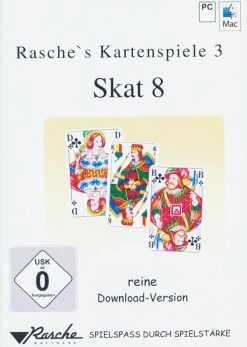 Vente flash 👏 Rasche's Skat 8 (Download-Version) - PC+Mac ⭐